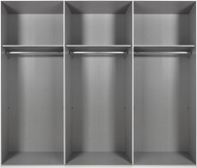 Drehtürenschrank >NADJA< (BxH: 270x208 cm) in WEISS - 270x208cm (BxH)
