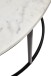 Wohnzimmertisch >Belfort< (DxH: 80x46 cm) in schwarz - 46 (H)