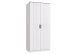 Kleiderschrank >BORKUM< (BxH: 91x199 cm) in WEISS - 91x199cm (BxH)