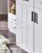 Babyzimmer-Komplettset >BORKUM< in WEISS