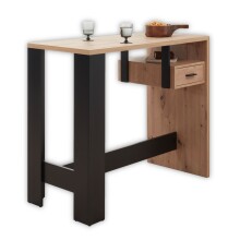 Bartisch >Bijou< (BxHxT: 120x101x50 cm) in Artisan, schwarz