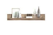 Wandboard >PORTUM< (BxHxT: 150x25x23,6 cm) in Dekor...