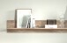 Wandboard >PORTUM< (BxHxT: 150x25x23,6 cm) in Dekor Flagstaff Eiche