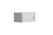 Aufsatzschrank >MULTIRAUMKONZEPT< (BxH: 80x40 cm) in WEISS - 80x40cm (BxH)