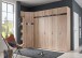 Aufsatzschrank >MULTIRAUMKONZEP< (BxH: 80x40 cm) in EICHE SAEGERAU-NACHBILDUNG