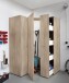 Mehrzweckschrank >MULTIRAUMKONZEP< (BxH: 30x185 cm) EICHE SAEGERAU