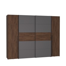 Dreh-/Schwebetürenschrank >NARAGO< (BxHxT:...