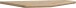 Ansteckplatte >TEMPRA2< (BxHxT: 72x2,2x72 cm) in Artisan Eiche