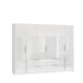 Kleiderschrank >LUANO< (BxHxT: 269,7x210,5x60 cm) in weiß