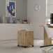 Rollcontainer >TEMPRA2< (BxHxT: 38,6x54,2x42 cm) in Artisan Eiche