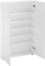 Schuhschrank >SPAZIO< (BxHxT: 73,4x115x18,6 cm) in weiß - 73,4x115x18,6 (BxHxT)