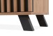 Kommode >Medan< (BxHxT: 118x85x45 cm) in Artisan Oak / Anthrazit