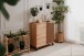 Kommode >Medan< (BxHxT: 80x85x40 cm) in Artisan Oak / Anthrazit
