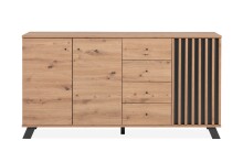 Sideboard >Medan< (BxHxT: 160x85x40 cm) in Artisan...