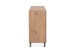Sideboard >Medan< (BxHxT: 160x85x40 cm) in Artisan Oak / Anthrazit