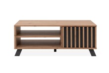 Couchtisch >Medan< (BxHxT: 110,5x42x67 cm) in Artisan Oak / Anthrazit