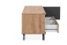 TV-Board >Medan< (BxHxT: 138x44x40 cm) in Artisan Oak / Anthrazit