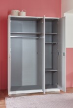 Kleiderschrank >CINDY2< (BxHxT: 139x199x58 cm) in...