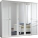 Komplettschlafzimmer >CHALET< (BxHxT: 509x210x210 cm) in WEISS