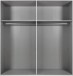 Komplettschlafzimmer >CHALET< (BxHxT: 474x210x210 cm) in WEISS