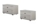 Schlafzimmer-Set >CHALET< (BxHxT: 273x85x210 cm) in WEISS - 273x85x210cm (BxHxT)