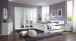 Nachtschrank >CHALET< (BxHxT: 52x40x38 cm) in WEISS - 52x40x38cm (BxHxT)