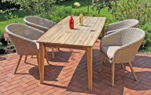 Garten-Essgruppe >Visalia< (BxHxT: 180x75x90 cm) in...