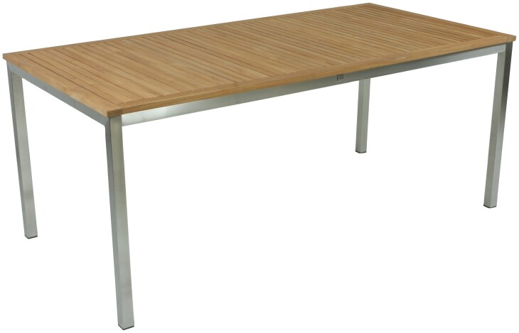Gartentisch >Denver< (BxHxT: 180x75x90 cm) in braun - 180x75x90 (BxHxT)