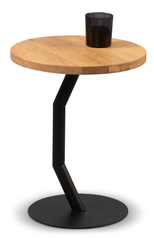 Beistelltisch >Tim< (DxBxHxT: 35x35x45x35 cm) in Wildeiche - 35x35 (BxT)