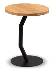 Beistelltisch >Tim< (DxBxHxT: 35x35x45x35 cm) in Wildeiche - 35x35 (BxT)