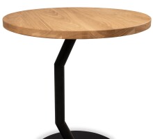 Beistelltisch >Tim< (DxBxHxT: 45x45x50x45 cm) in Wildeiche - 45x45 (BxT)