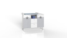 Wickelkommode >ROCKY< (BxHxT: 122x101x75 cm) in...