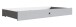 Bettschubkasten >ROCKY< (BxHxT: 71x17x137 cm) in WEISS + LIGHT GREY