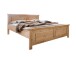 Bett >SZ-0079< (BxHxT: 192x98x209 cm) Kiefer eichefarbig - 192x98x209 (BxHxT)