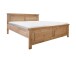 Bett >SZ-0079< (BxHxT: 192x98x209 cm) Kiefer eichefarbig - 192x98x209 (BxHxT)