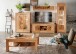 Vitrine >WZ-0315< (BxHxT: 61,6x201x40 cm) in natur geölt - 61,6x201x40 (BxHxT)