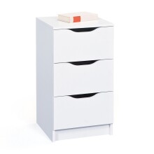 Kommode >WESTPHALEN< (BxHxT: 41x71x40 cm) in Weiss...