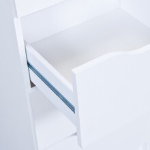 Kommode >WESTPHALEN< (BxHxT: 41x71x40 cm) in Weiss - 41x71x40 (BxHxT)