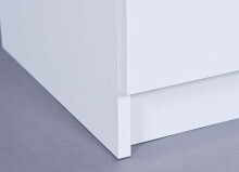 Kommode >WESTPHALEN< (BxHxT: 41x71x40 cm) in Weiss - 41x71x40 (BxHxT)