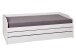 Funktionsbett >Lotar< (BxHxT: 97x65x209 cm) in Weiss - 97x65x209 (BxHxT)