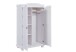 Kleiderschrank >Hedda< (BxHxT 104 x 180 x 56 cm) in Weiss - 104x180x56 (BxHxT)