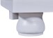 Kleiderschrank >Hedda< (BxHxT 104 x 180 x 56 cm) in Weiss - 104x180x56 (BxHxT)