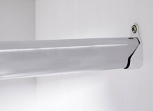 Kleiderschrank >Magnus< (BxHxT 140 x 190 x 55 cm) in Weiss - 140x190x55 (BxHxT)
