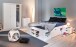 Kleiderschrank >Magnus< (BxHxT 140 x 190 x 55 cm) in Weiss - 140x190x55 (BxHxT)