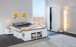 Funktionsbett >Till< (BxHxT 209 x 47,5 x 146 cm) in Weiss - 209x47,5x146 (BxHxT)