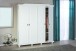 Kleiderschrank >Isny< (B/H/T 197 x 198 x 60 cm) in weiß - 197x198x60 (BxHxT)