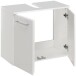 Waschbeckenunterschrank >Quickset 376< (BxHxT: 60x53x33 cm) in Weiß Hochglanz