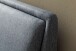 Polsterbett >Frieda< (LxB: 200x180 cm) in Ocean aus Stoff - 200x180cm (LxB)