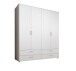 Kleiderschrank >Spazio< in Weiß - 183,1x198,6x48cm (BxHxT)