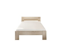 Bett >Cannes< in Eiche Sonoma - 125x71x204cm (BxHxT)